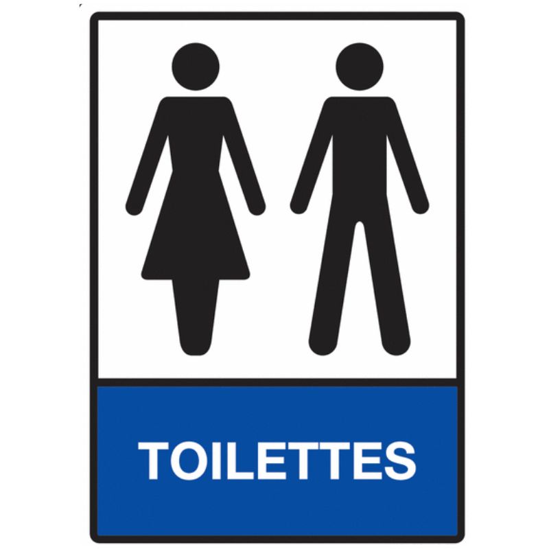 PICTOGRAMME ''TOILETTES''