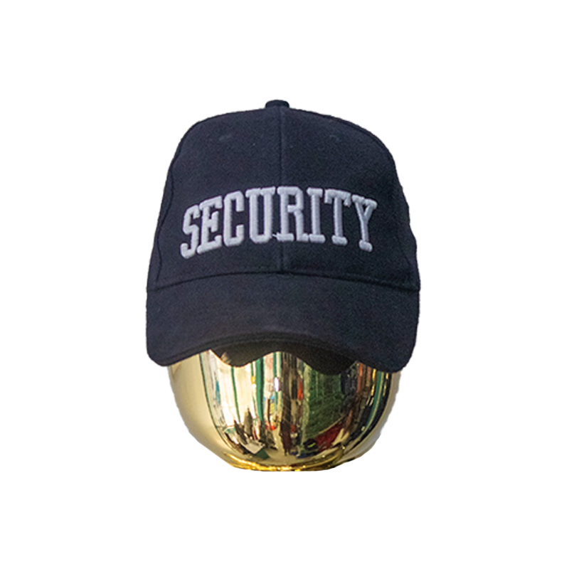 CASQUETTE NOIRE SECURITY