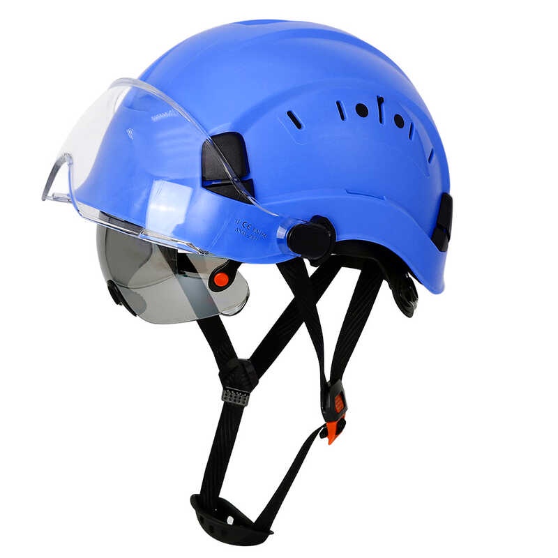 CASQUE BLEU AVEC LUNETTE