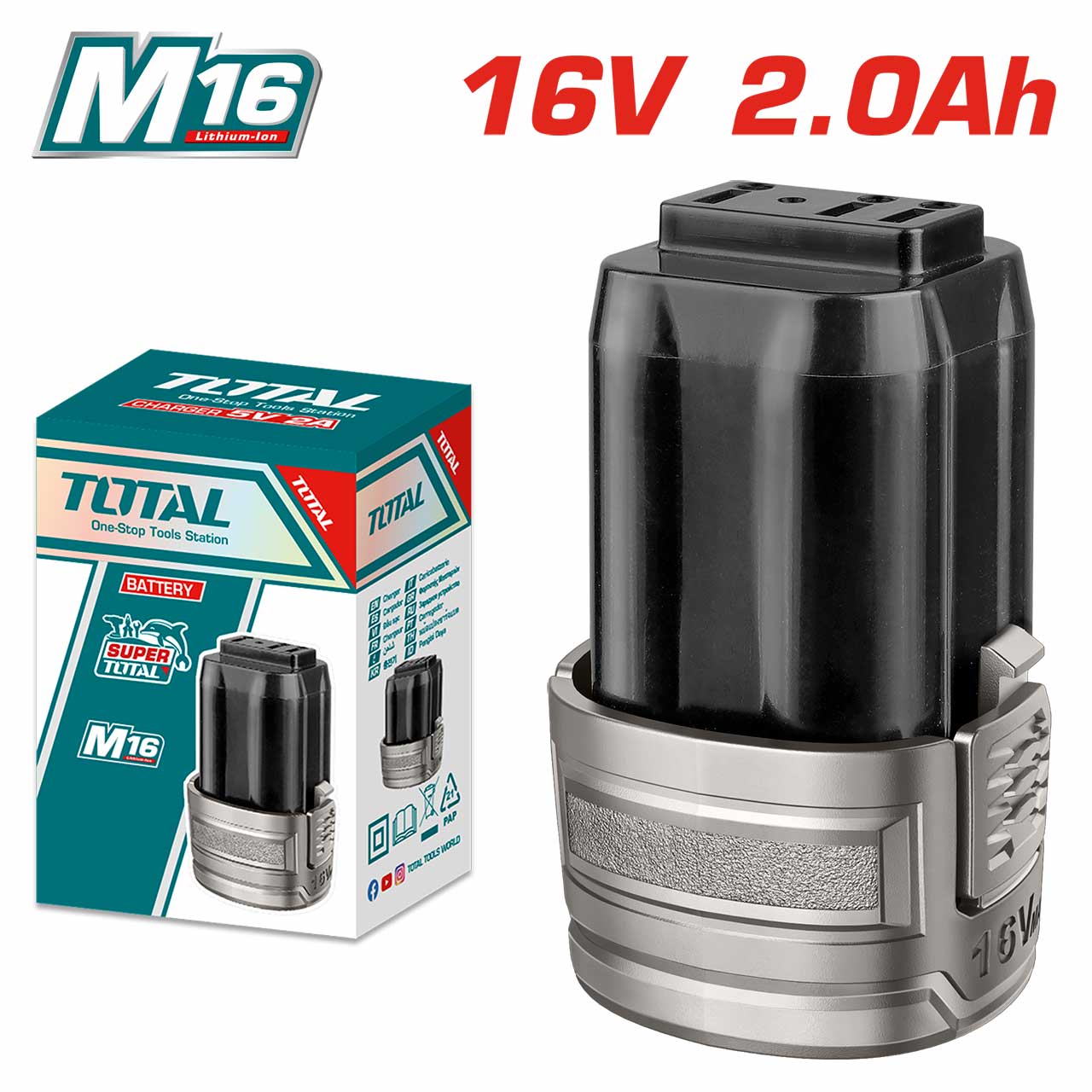 BATTERIE ROND 2.0 AH TFBLI1620