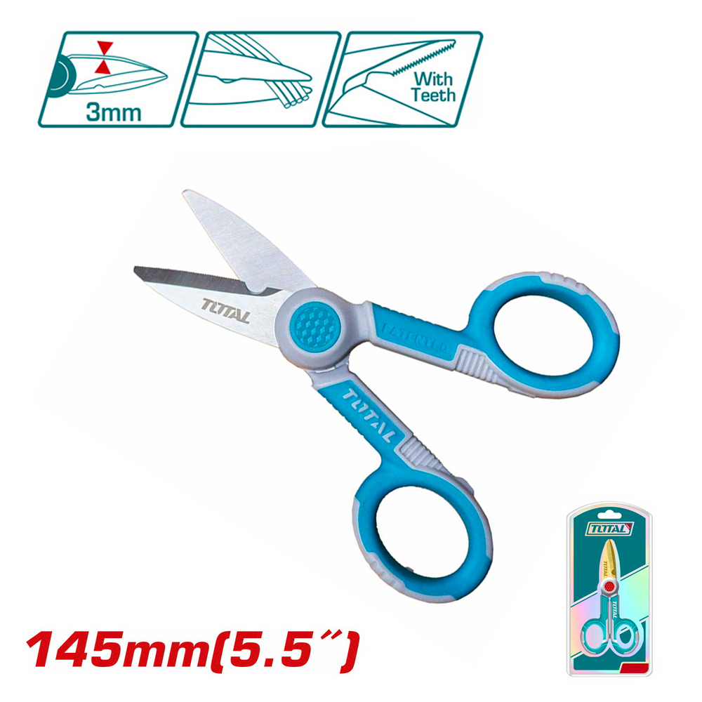 CISEAUX ELECTRICIEN 145MM 5,5" THT1155871