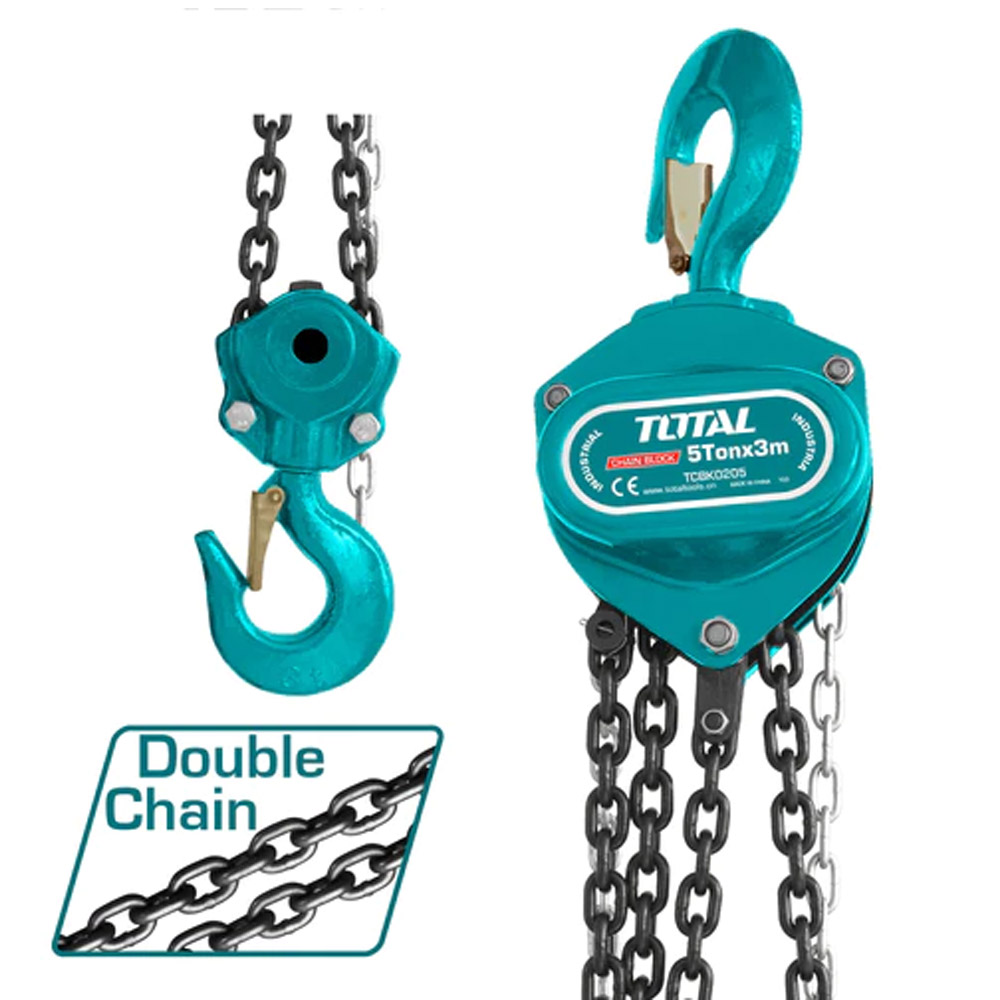 PALAN A CHAINE DOUBLE 3Tx3M