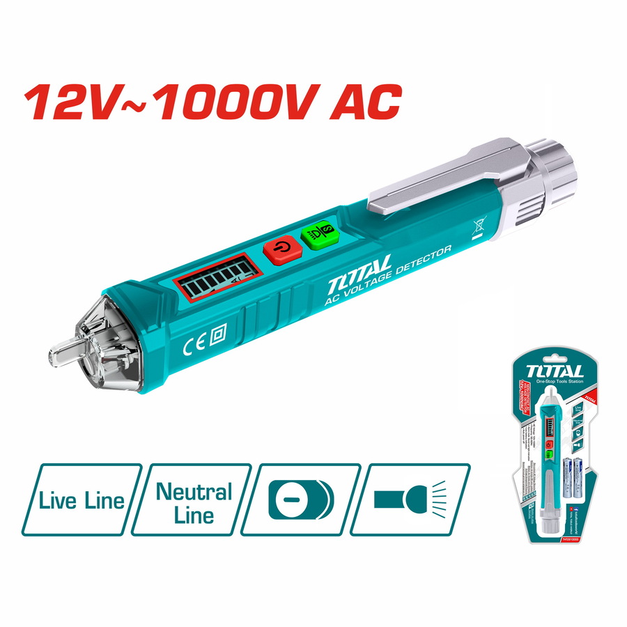 DETECTEUR DE TENSION ALTERNATIVE 12V-1000V