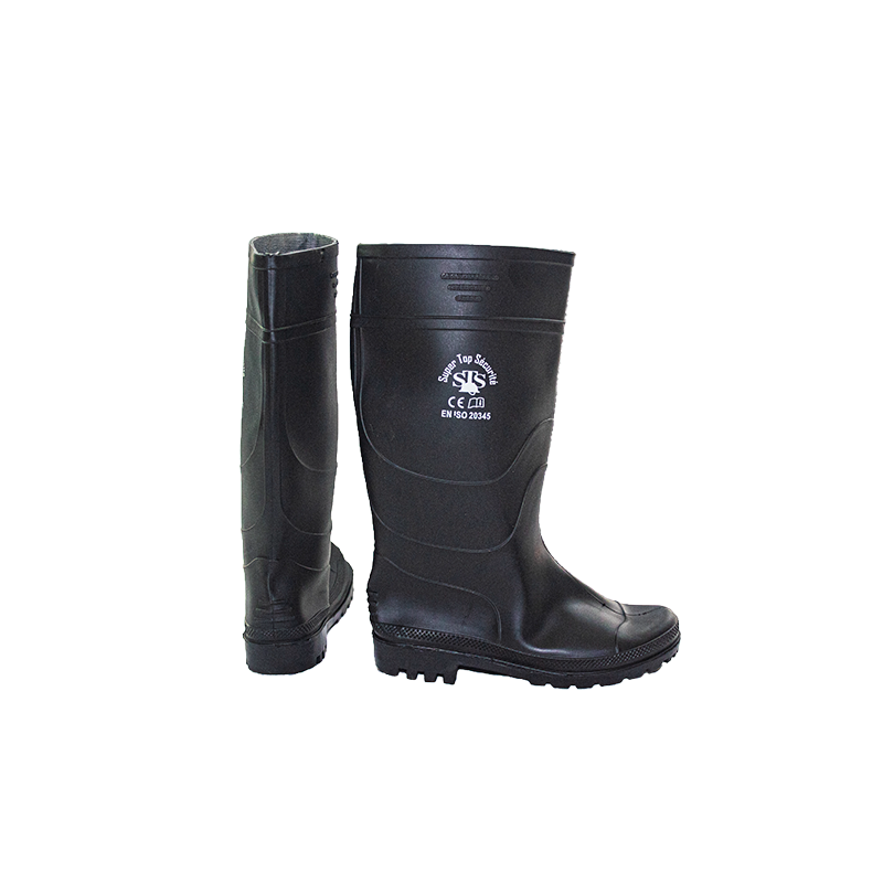 BOTTE PVC NOIR STS