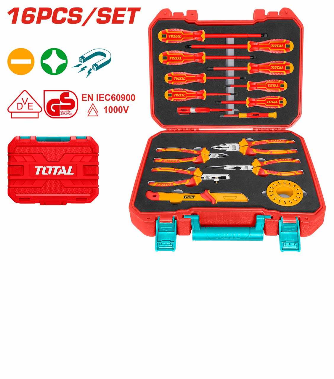 CAISSE A OUTILS ELECTRICIEN TOTAL