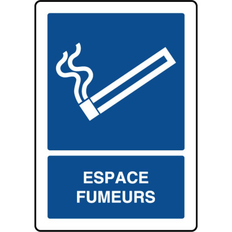 PICTOGRAMME "ESPACE FUMEUR"