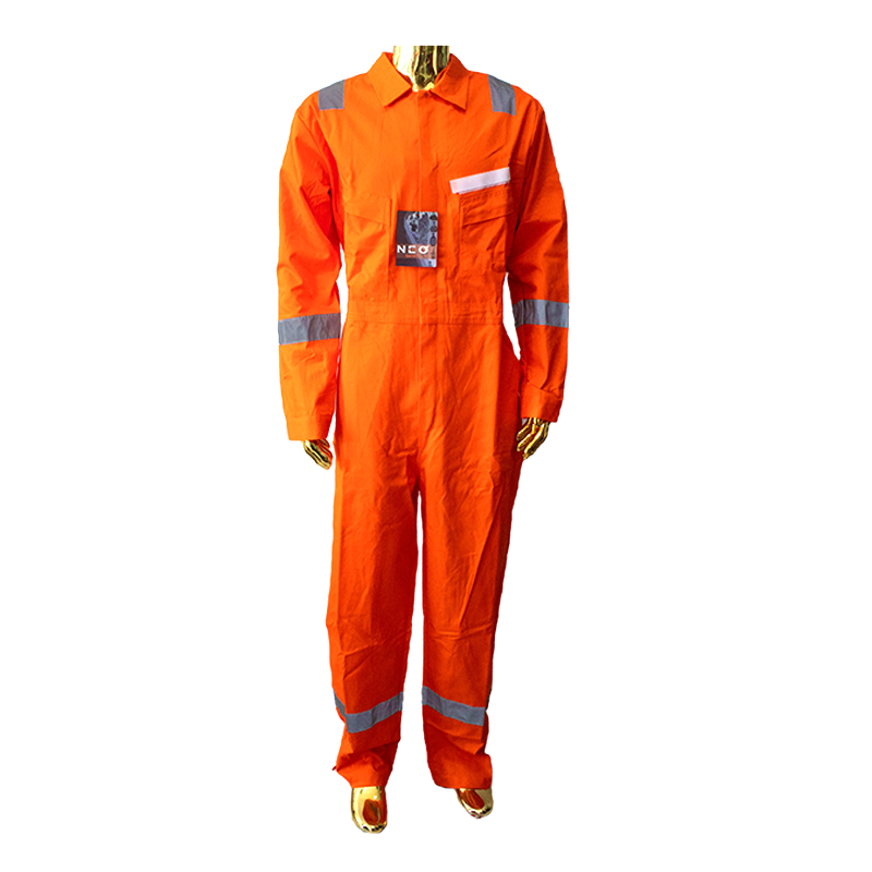COMBINAISON ORANGE 100% COTON NEO SAFETY 3XL