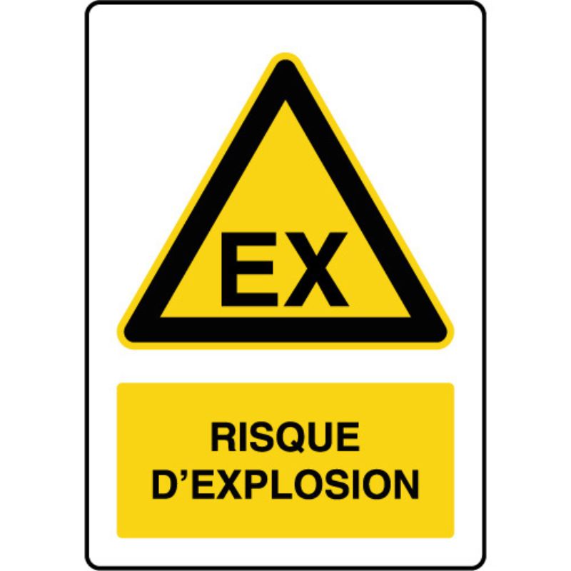 PICTOGRAMME "RIQUE D'EXPLOSION"