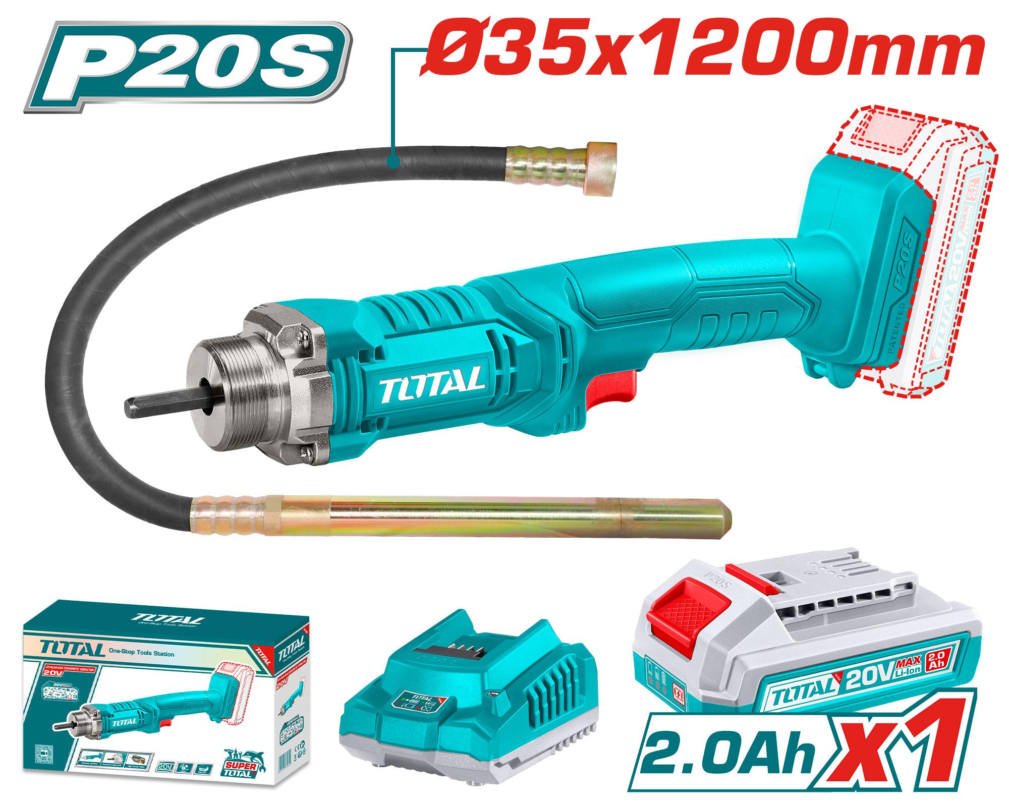 VIBREUR RECHARGEABLE 35X1200MM TCVLI2023011