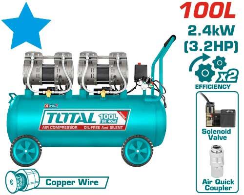 COMPRESSEUR A AIR 100L TCS2241008