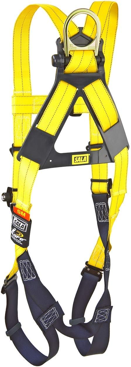 HARNAIS DE SECURITE JAUNE FULL BODY SAFETY 1 CORDE