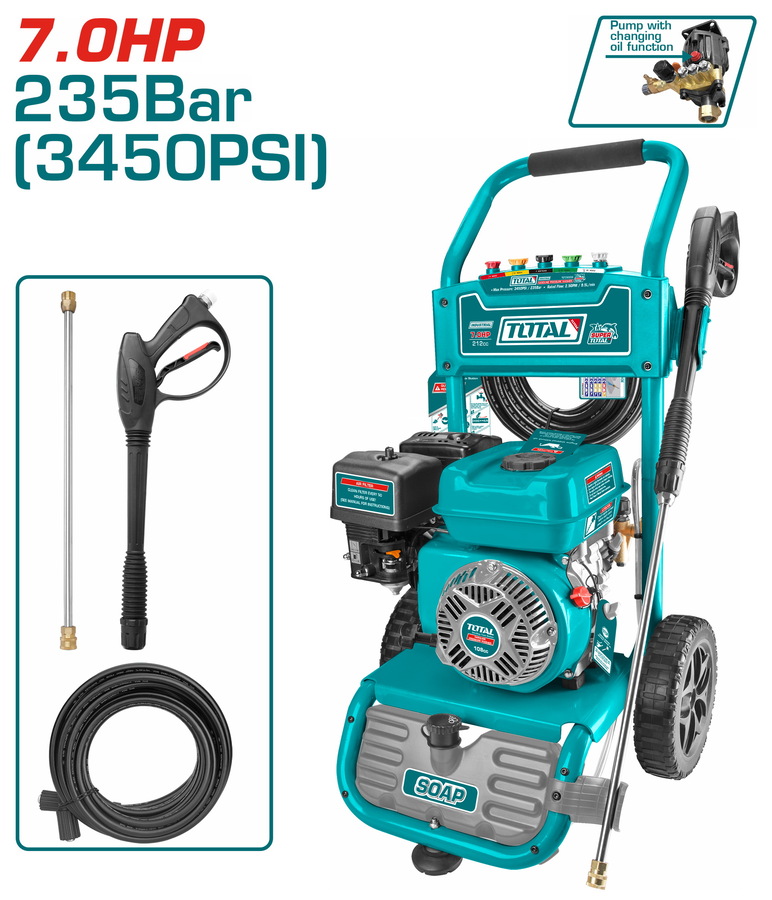 KARCHER HAUTE PRESSION 7.0HP 235BAR (3450PSI)