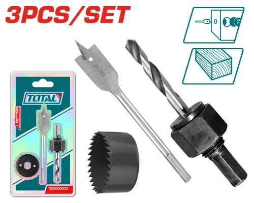 KIT DE SCIE CLOCHE 3PCS TACSH1031