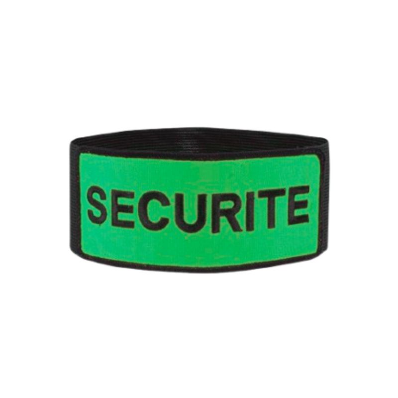 BRASSARD SECURITE VERT